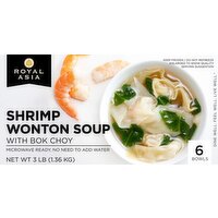 Royal Asia Shrimp Wonton Soup, 6 Each